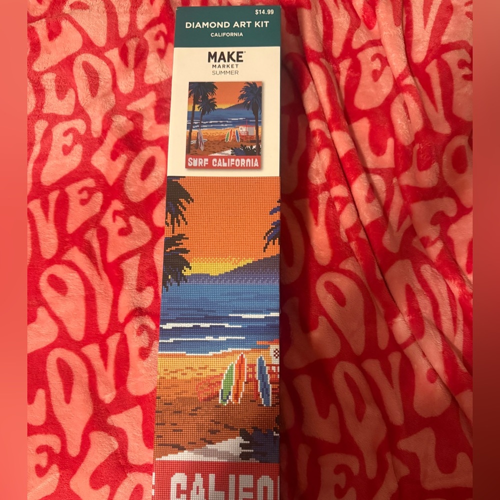 BRAND NEW Make Market Diamond Art Kit - California Sunset